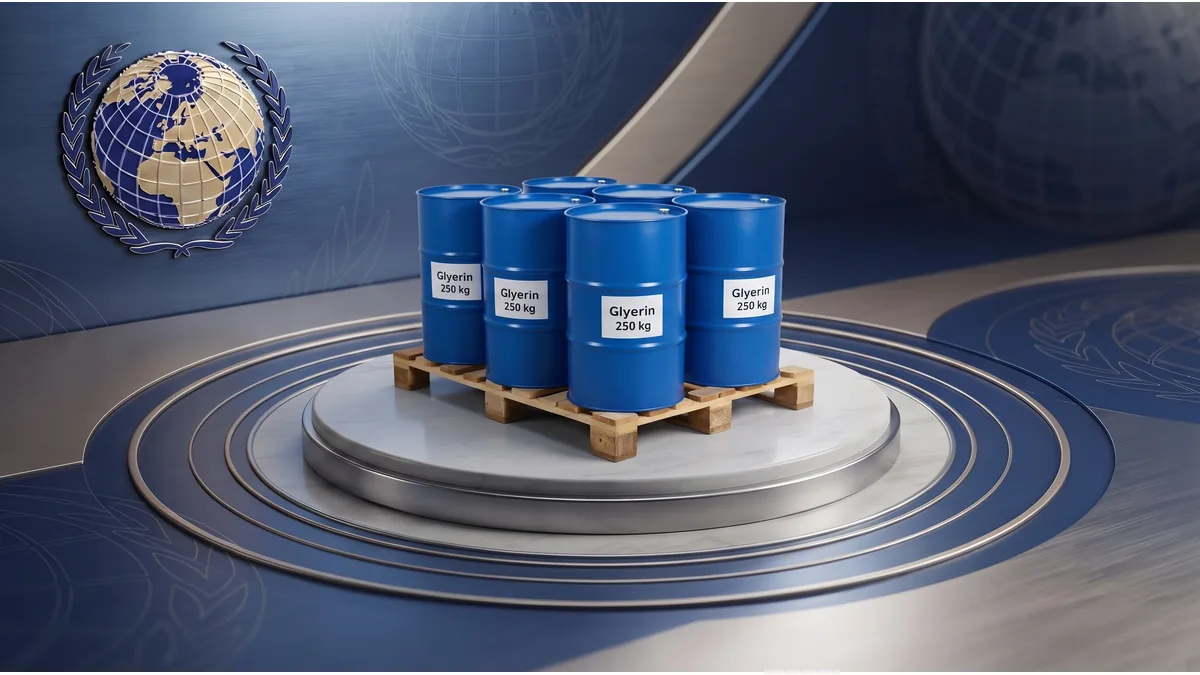 گلیسیرین برای صنایع غذایی با کیفیت مطمئن صنعتی پایدار مطمئن